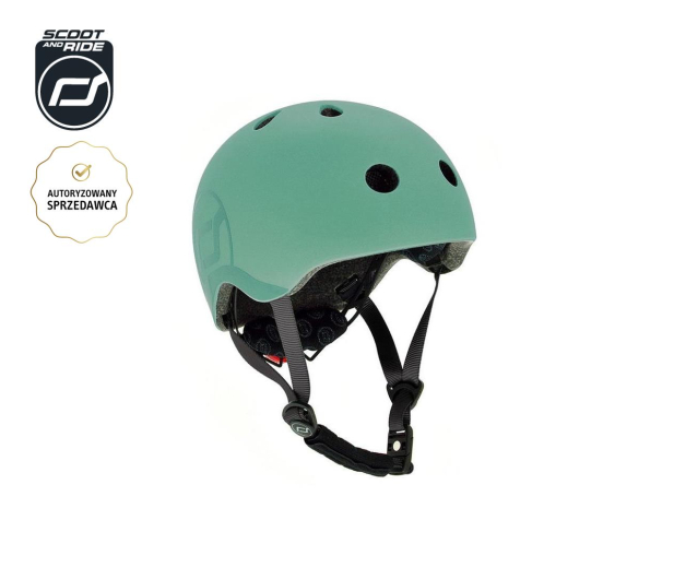Scoot & Ride Kask Ochronny S-M dla dzieci 3+ Forest - 1014699 - zdjęcie 2